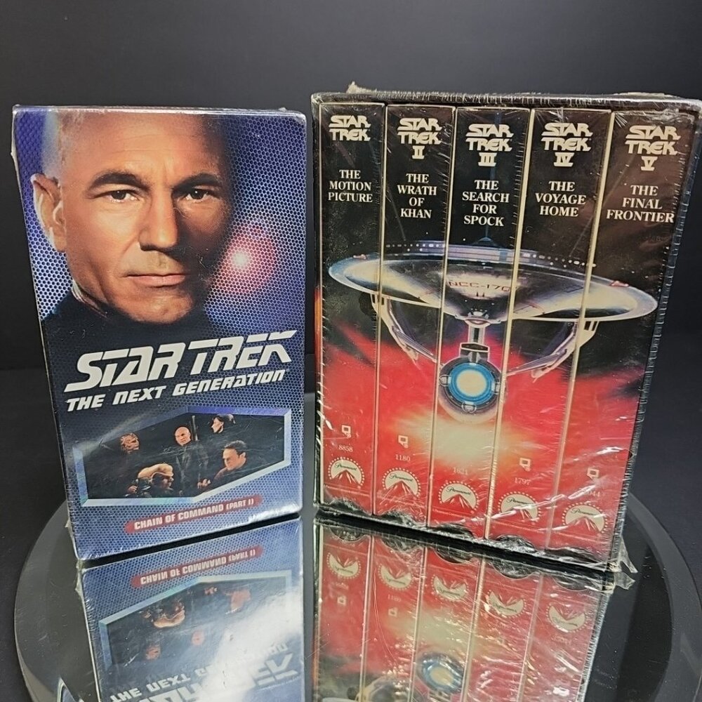 STAR TREK: THE MOVIES - 25TH ANNIVERSARY COLLECTOR'S 5-VHS VIDEO SET WRATH FINAL